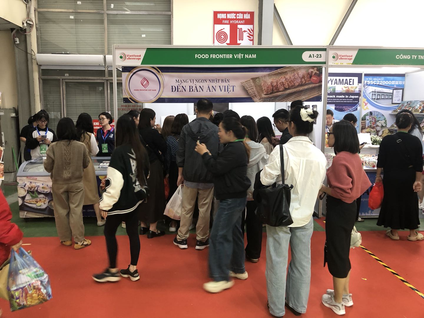 Food Frontier tham gia Triển lãm Thực phẩm Hà Nội